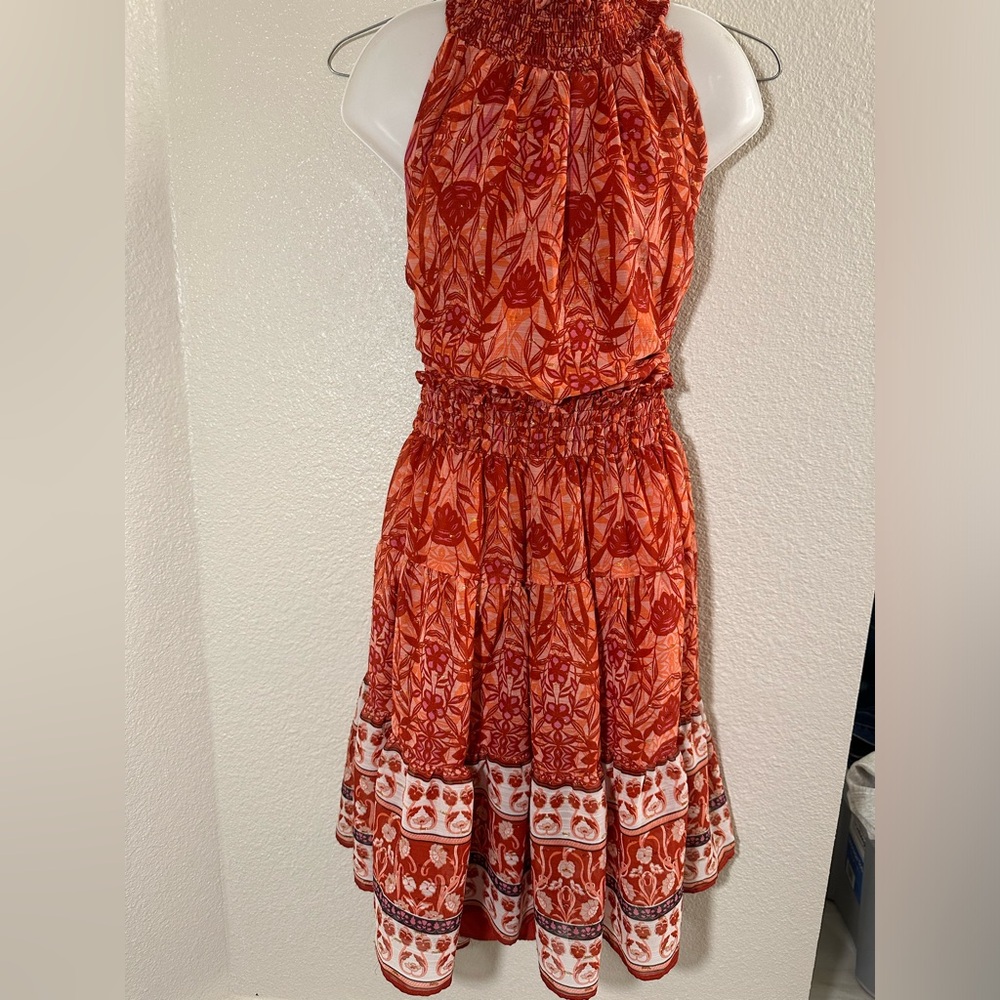 Taylor Smocked Halter Dress - Size 6